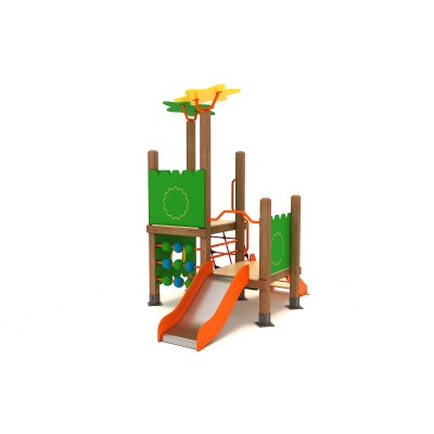 52 A Standard Wooden Playground